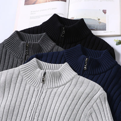 Ethan - Premium Full Zip Sweater