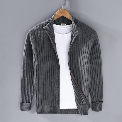 Ethan - Premium Full Zip Sweater
