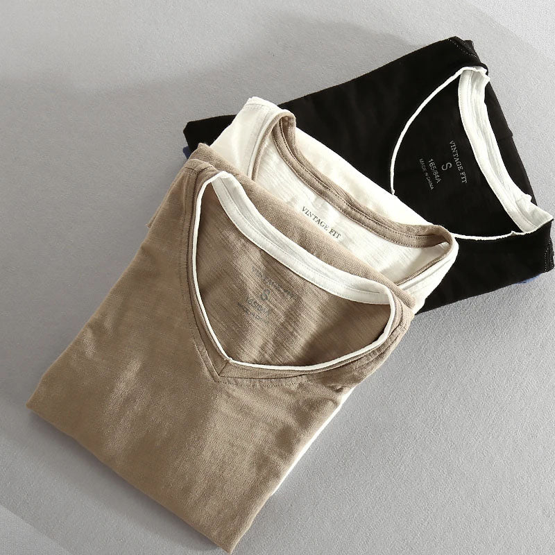 Liam™ Cotton Long - Sleeved Shirt - Aetheroza