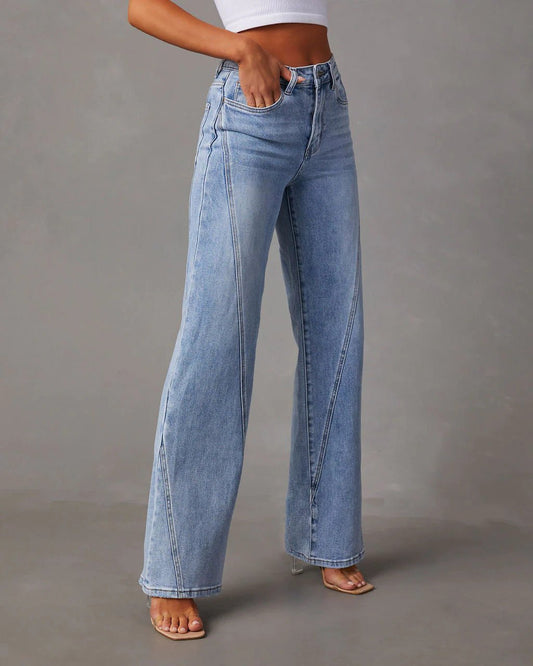 Lily™ Elegant Flared Jeans - Aetheroza