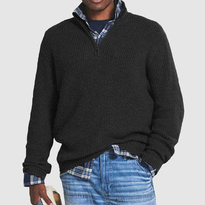 Mason - Premium Quarter Zip Sweater - Aetheroza