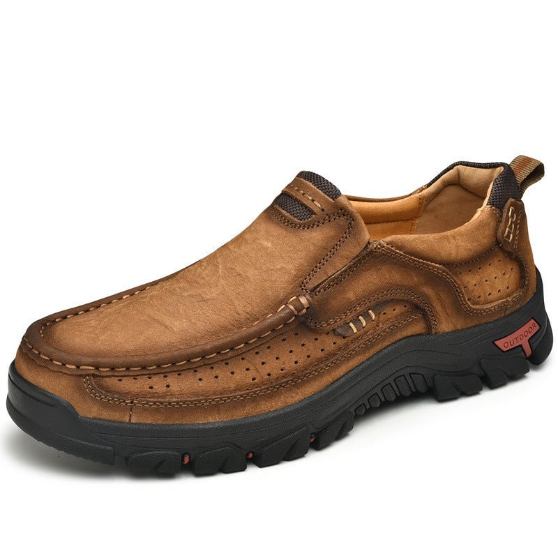 Victor™ Leather Shoes with Supportive and Comfortable Orthopedic Soles - Aetheroza